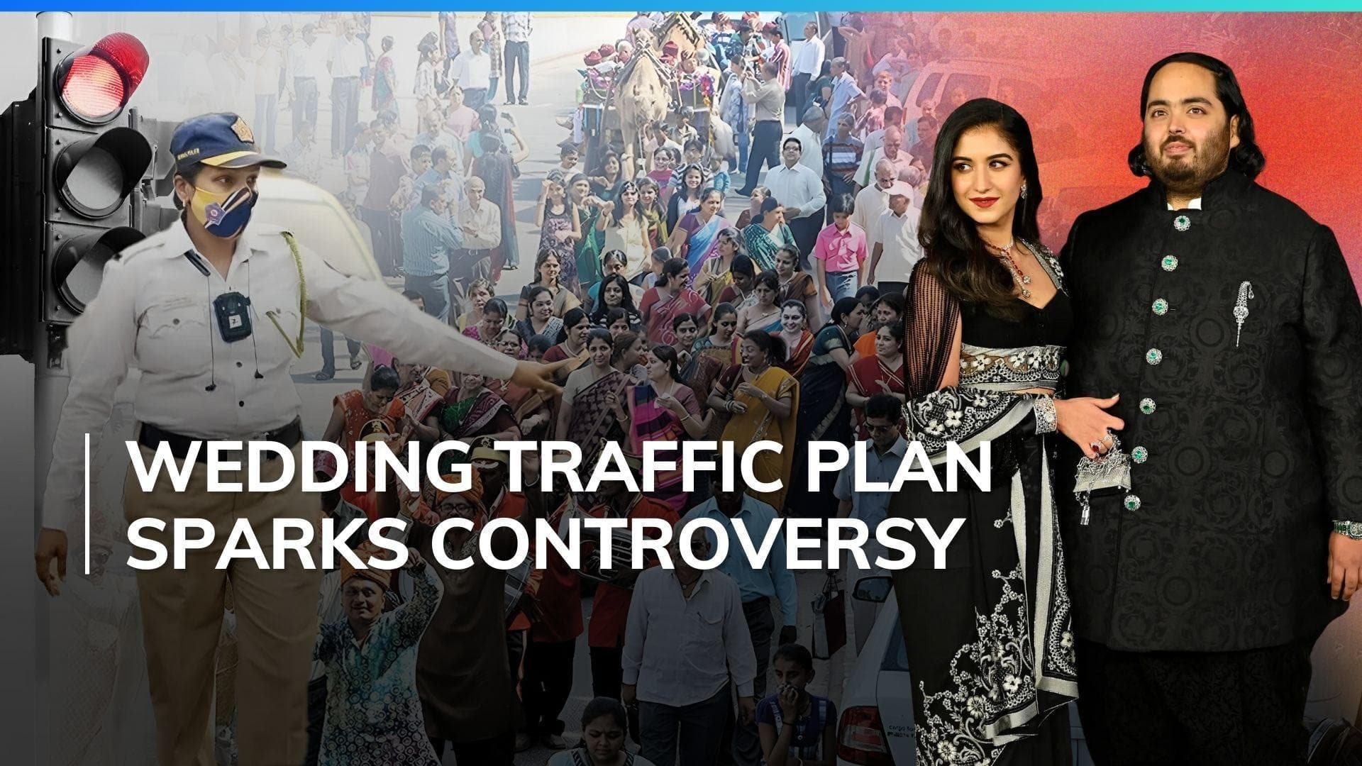 Netizens criticise Mumbai Police's traffic restrictions for Anant Ambani-Radhika Merchant's wedding
