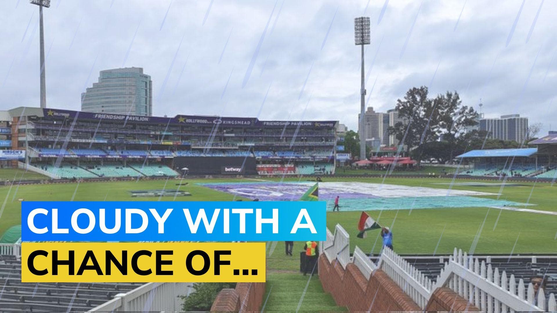 IND vs SA 1st T20I: Rain forecast for opening game in Durban, hourly weather update