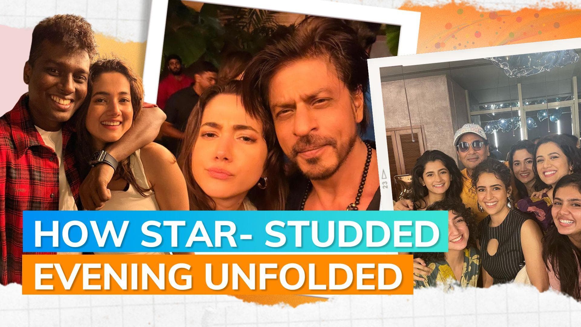 'Jawan' screening: Shah Rukh Khan poses with co-stars; Deepika Padukone makes fun boomerang