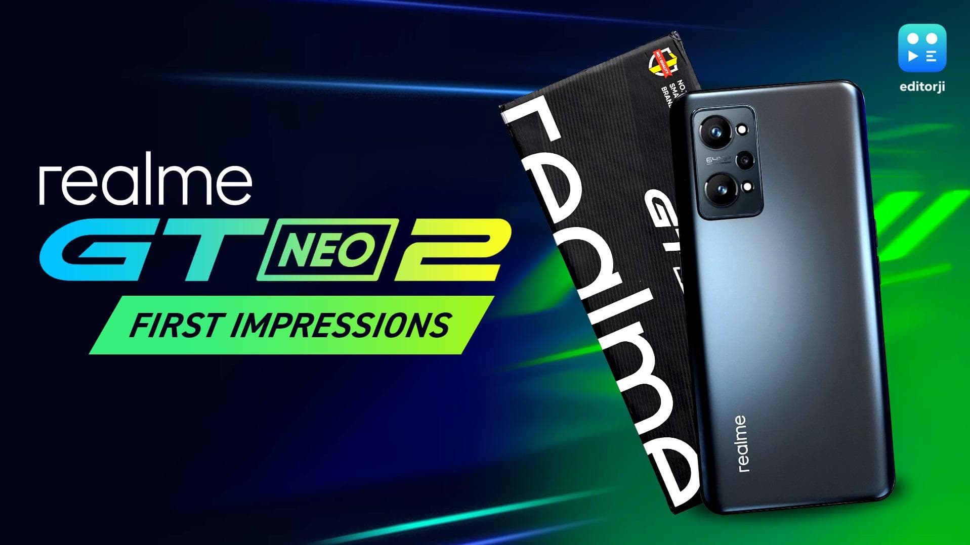 Realme GT Neo 2 first impressions: a beast of a phone!