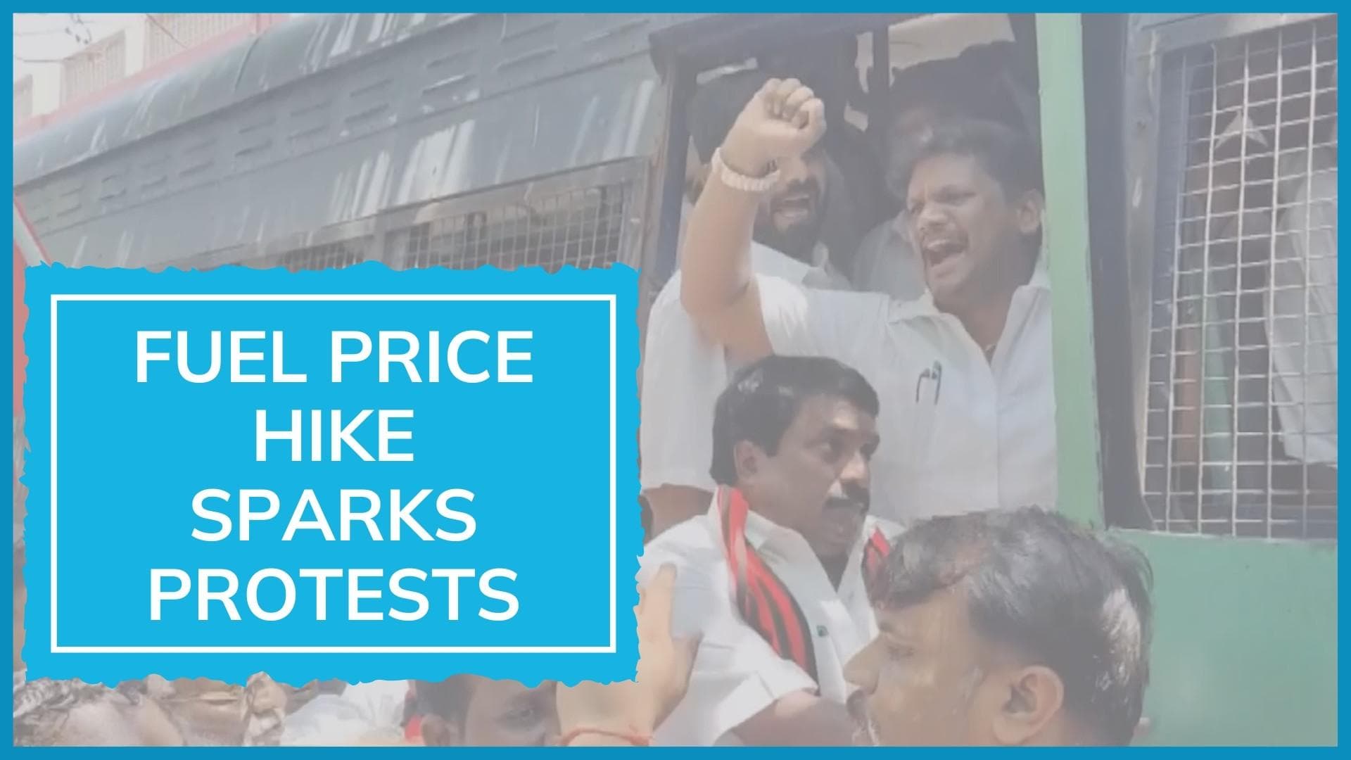 Several states protest against fuel hike as prices continue to surge