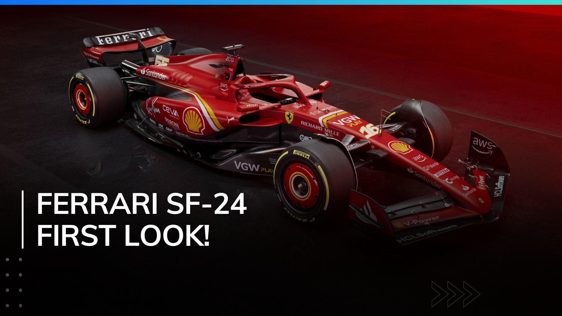 Video: Ferrari reveal their car for 2024 Formula 1 season