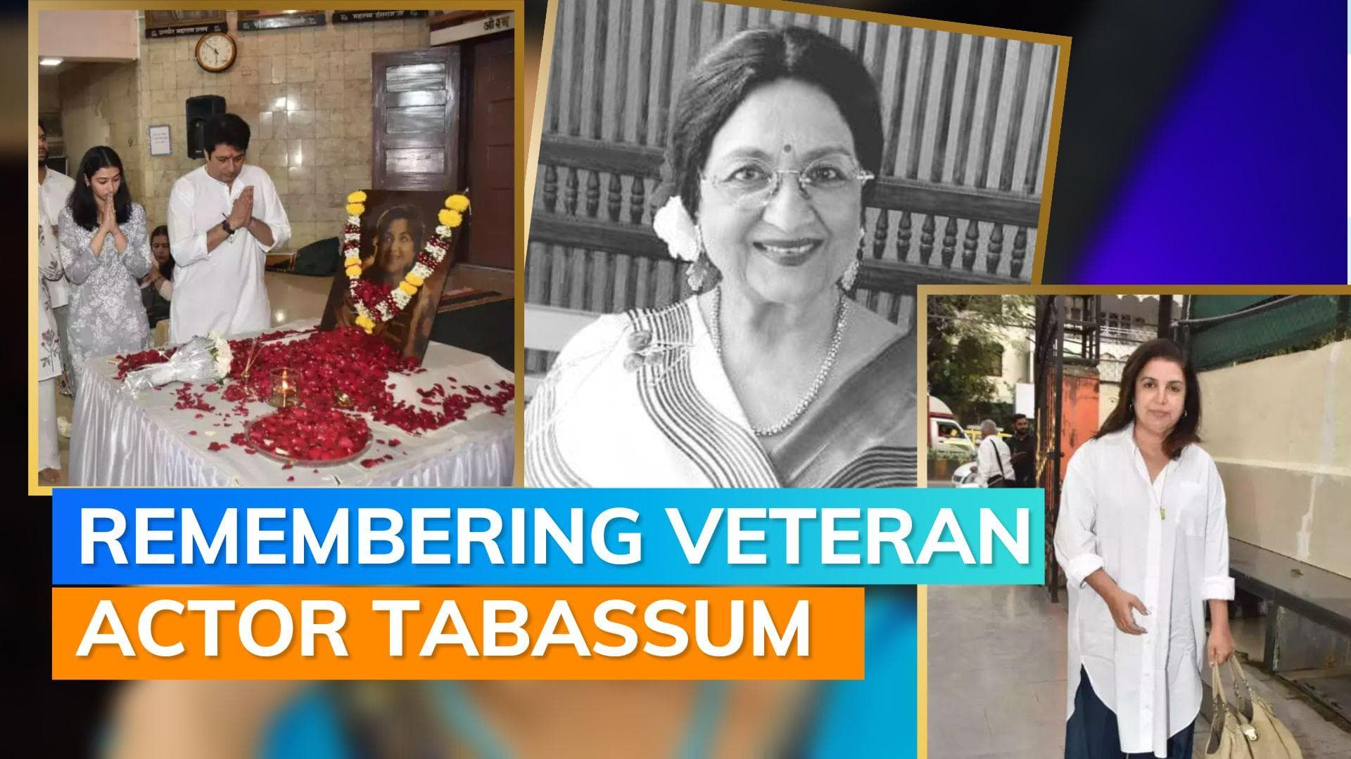 Tabassum’s prayer meet in Mumbai: Moushumi Chatterjee, Farah Khan, Johnny Lever and others attend 