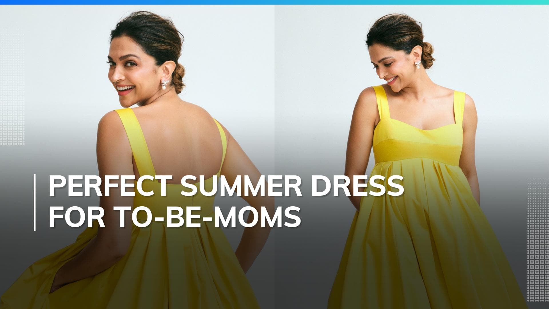 Deepika Padukone shows off baby bump in bright yellow gown, do not miss her pregnancy glow!