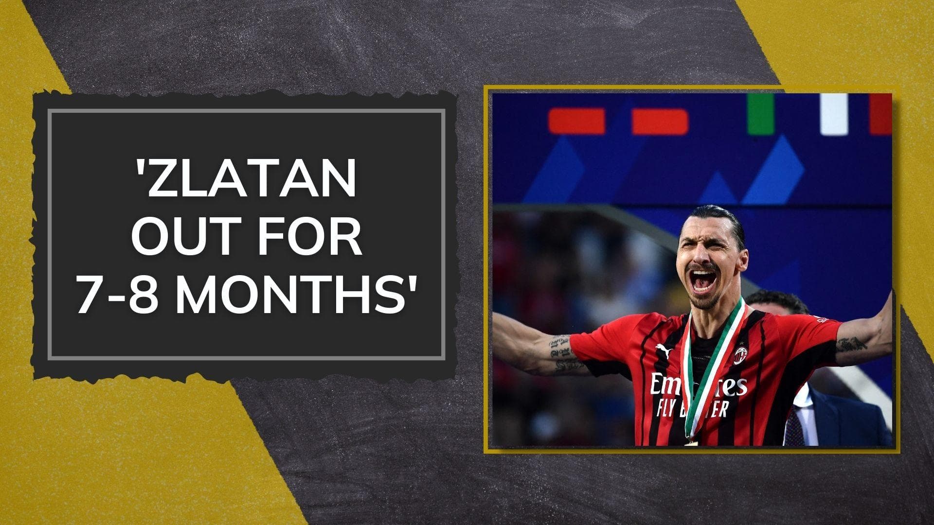 Zlatan Ibrahimovic out for up to eight months after knee surgery