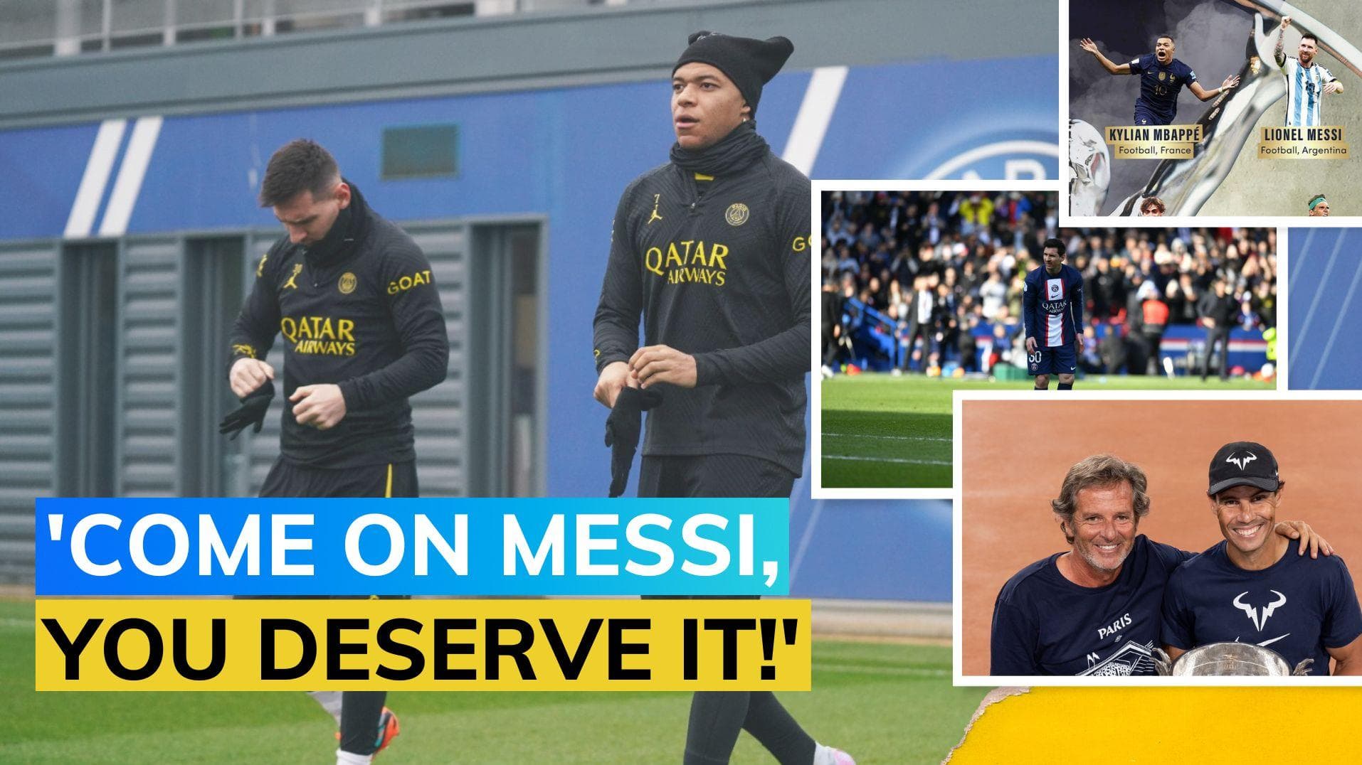 'Leaves me speechless' - Lionel Messi replies to Rafael Nadal