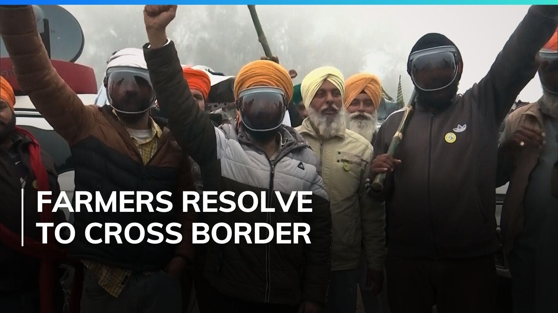 With salt and goggles, protesting farmers brace for tear gas shelling by police