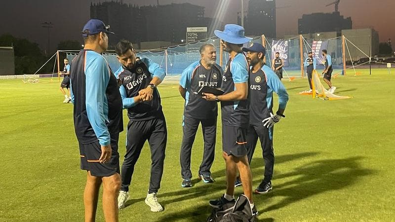 T20 World Cup 2021: Mentor MS Dhoni joins Team India in UAE