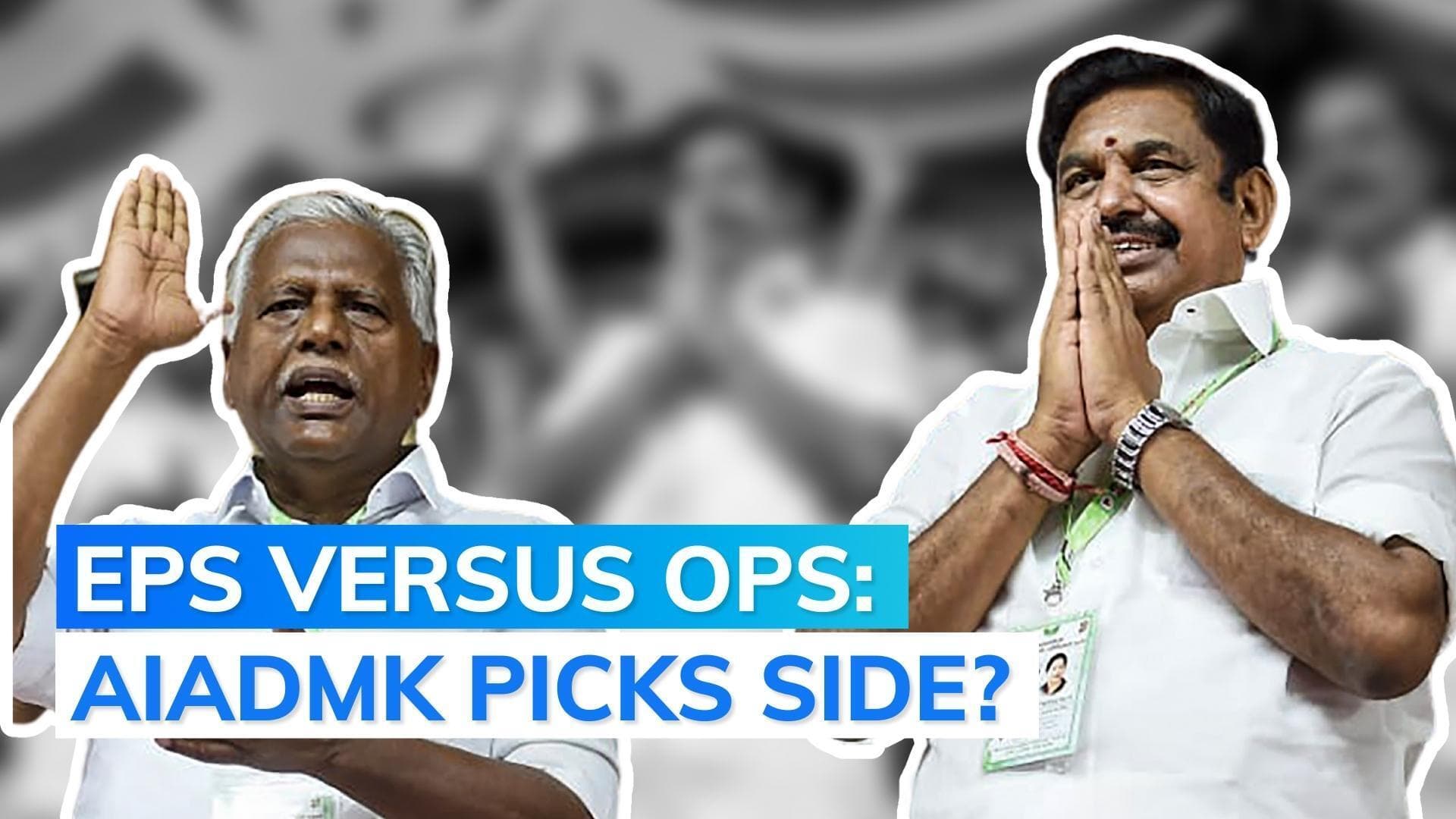 AIADMK leadership tussle: OPS sacked over 'anti-party activities', EPS becomes new boss