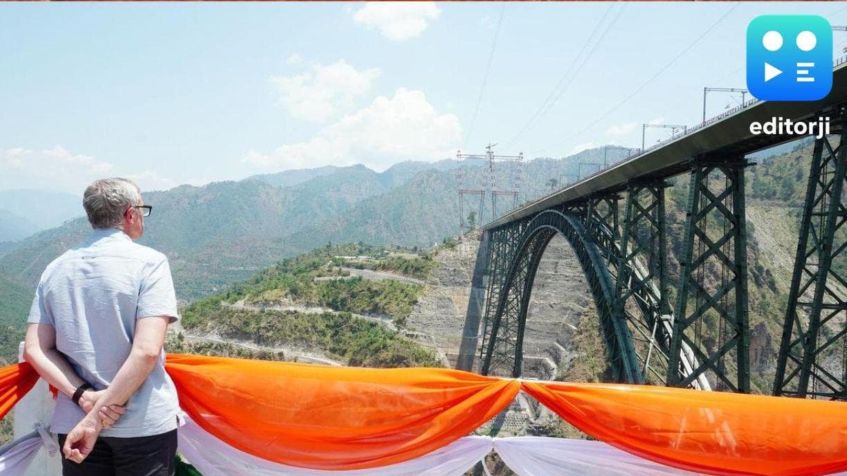 PM Modi to inaugurate iconic Chenab rail bridge