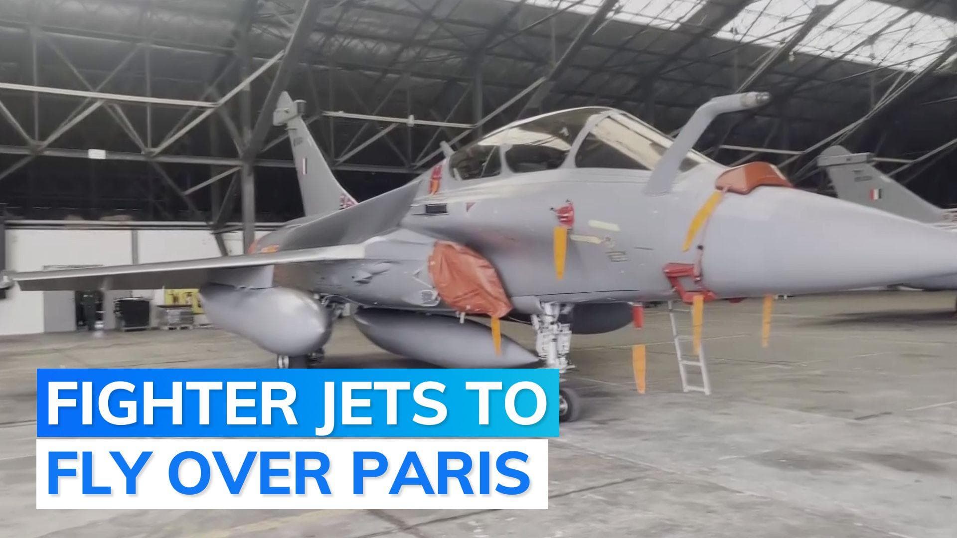 First look of India's Rafale jet revealed ahead of Bastille day parade | Watch