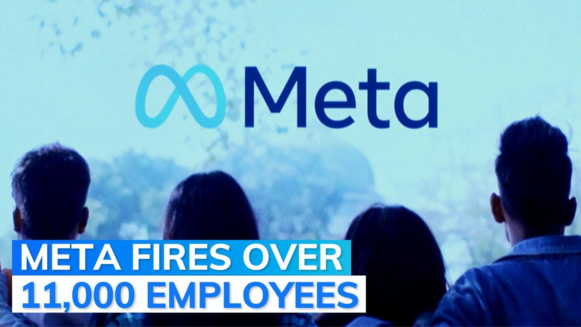 In one of biggest layoffs this year, Meta fires 11,000 employees 