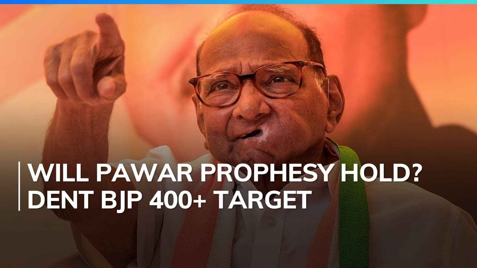 'Out of 48 seats Aghadi will win...': Sharad Pawar predicts INDIA bloc Maha Lok Sabha result