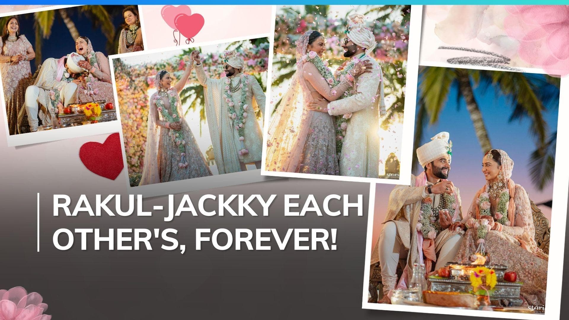 Rakul Preet Singh & Jackky Bhagnani are husband and wife; here are the first official wedding pictures  