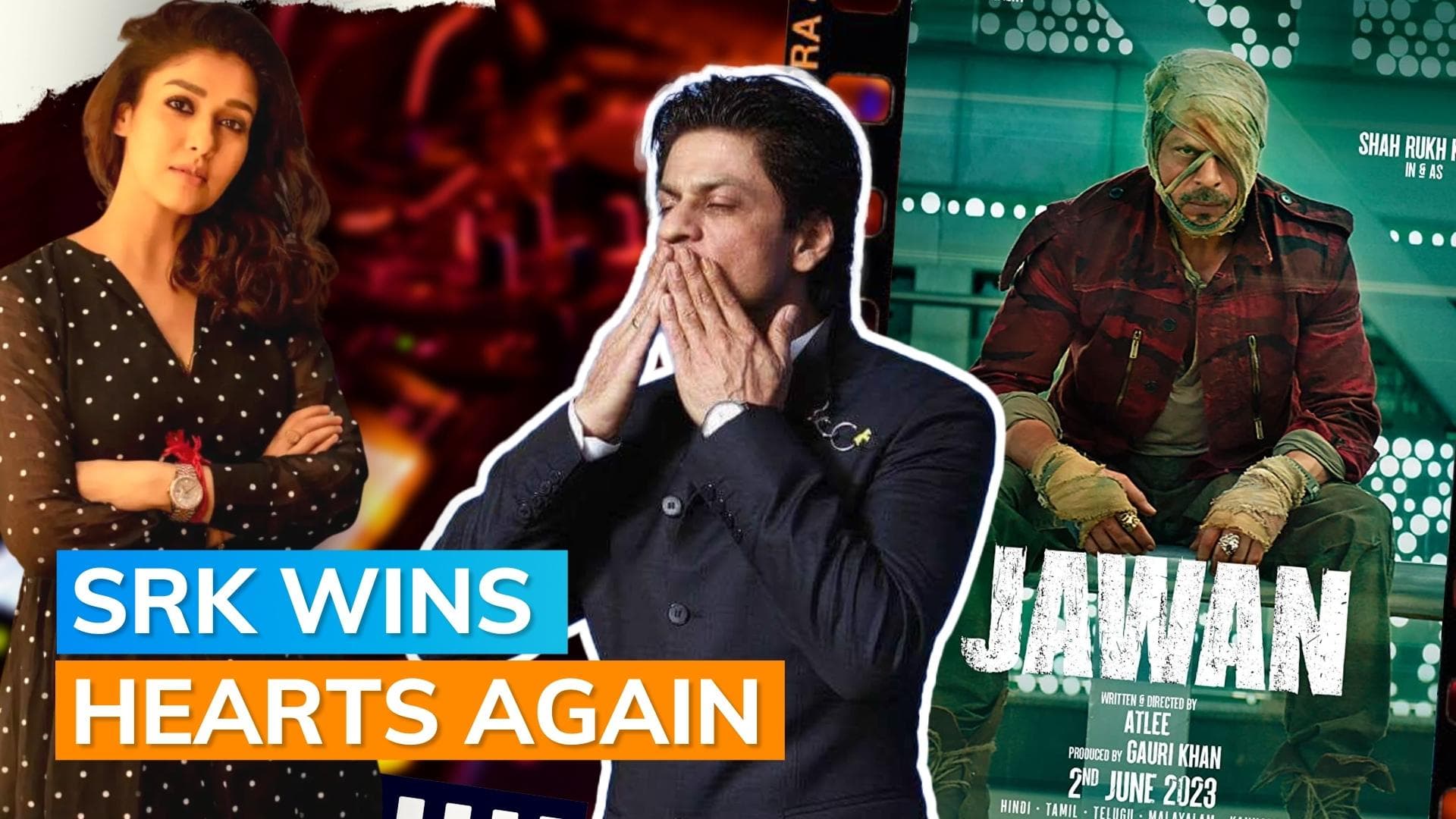 Shah Rukh Khan visits Nayanthara in Chennai, bids an adorable goodbye. Watch video