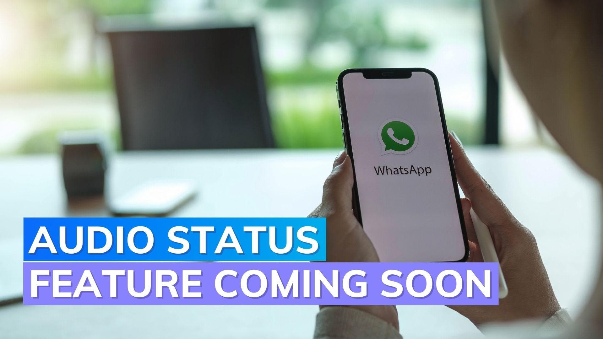 WhatsApp starts testing audio status updates