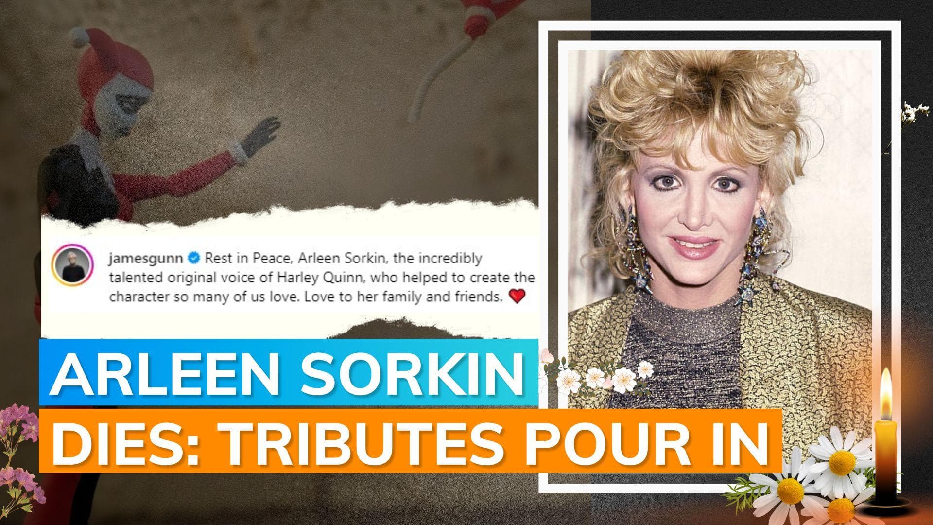 Arleen Sorkin, 'Harley Quinn' voice actor, dies at 67