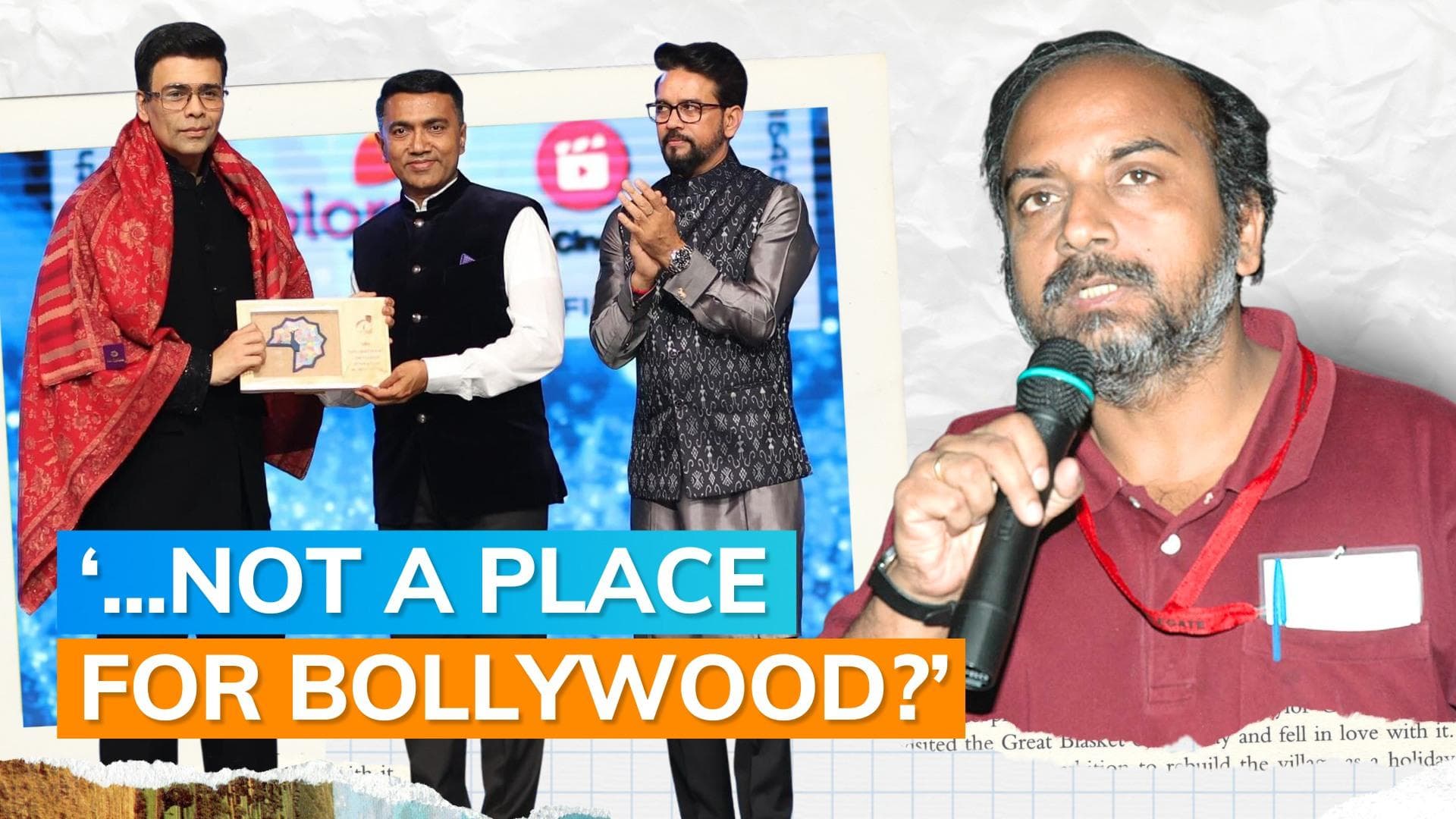 IFFI 2023: Filmmaker Aravind Sinha slams Bollywood for their presence at film festival