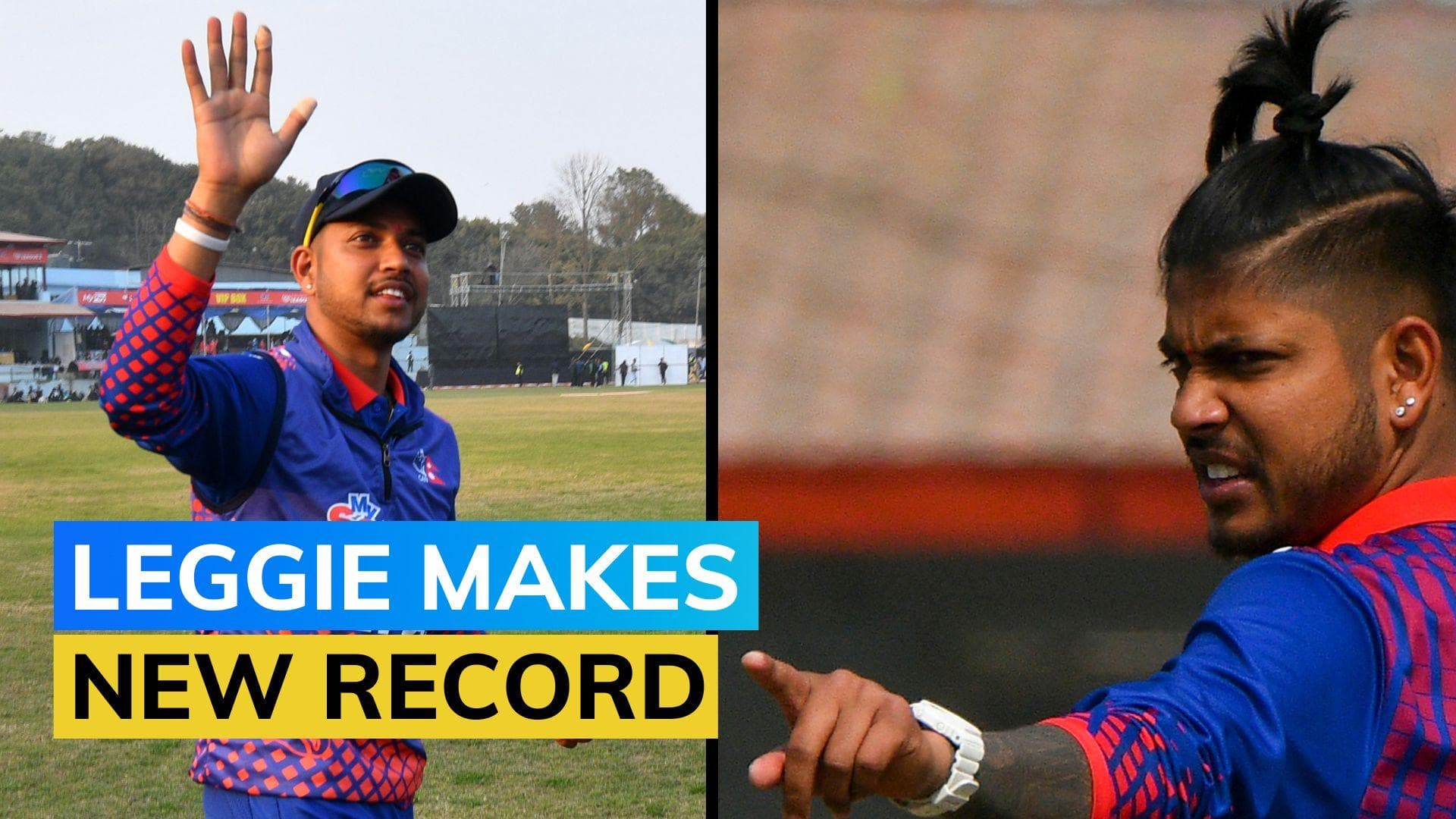 Nepal's Sandeep Lamichhane becomes fastest to 100 ODI wickets