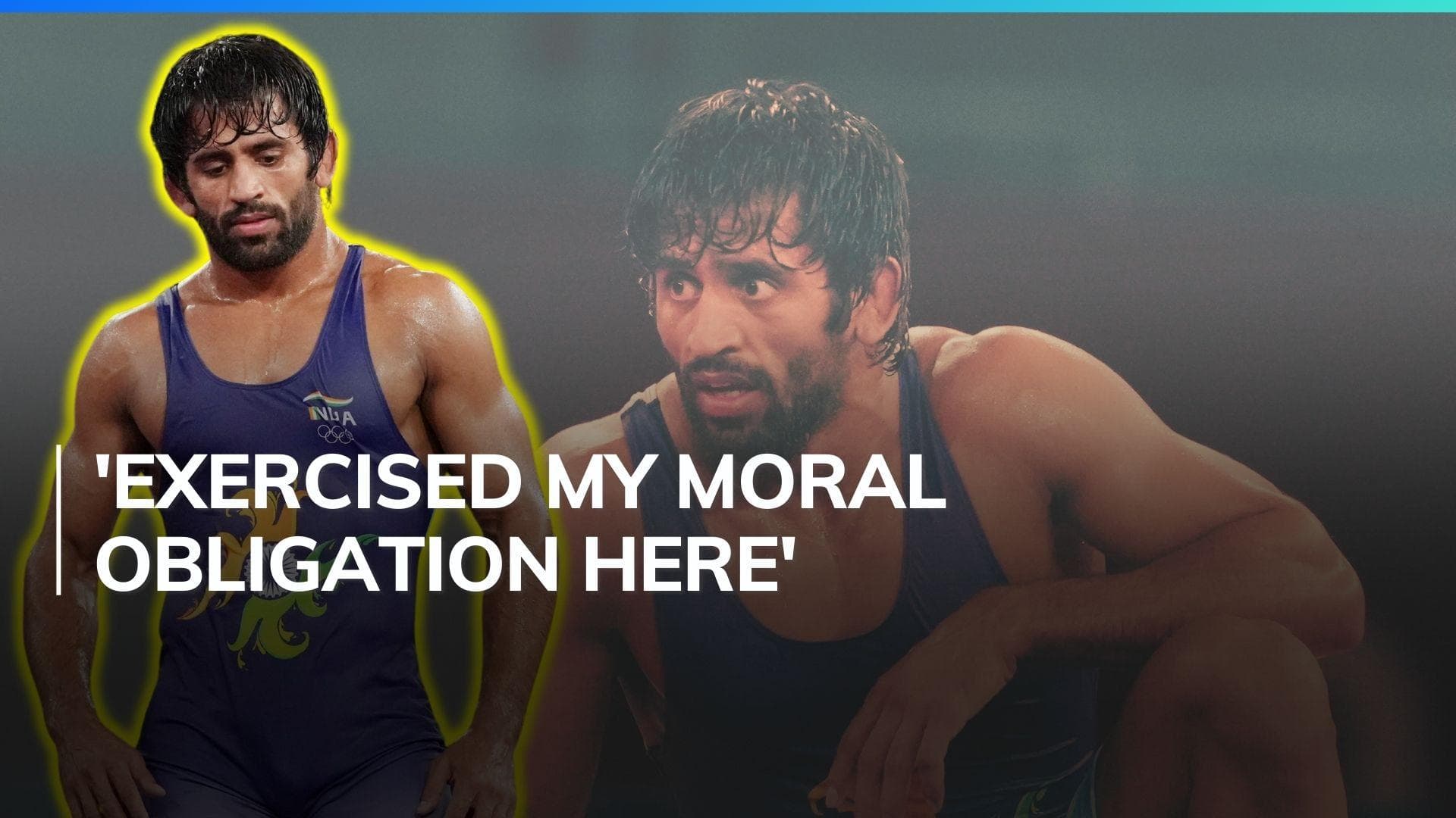 Wrestler Bajrang Punia says that he never refused dope tests, only questioned the use of kits
