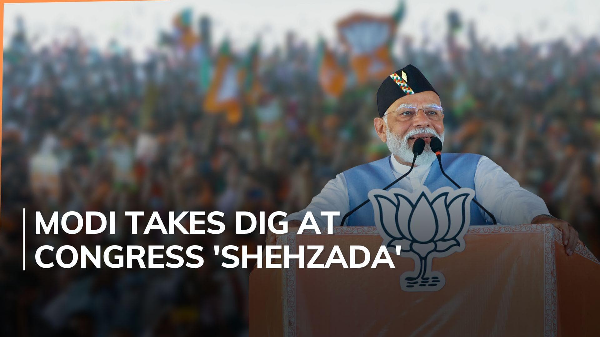 Lok Sabha election: Modi slams Rahul over 'nation will be on fire if BJP wins' remark