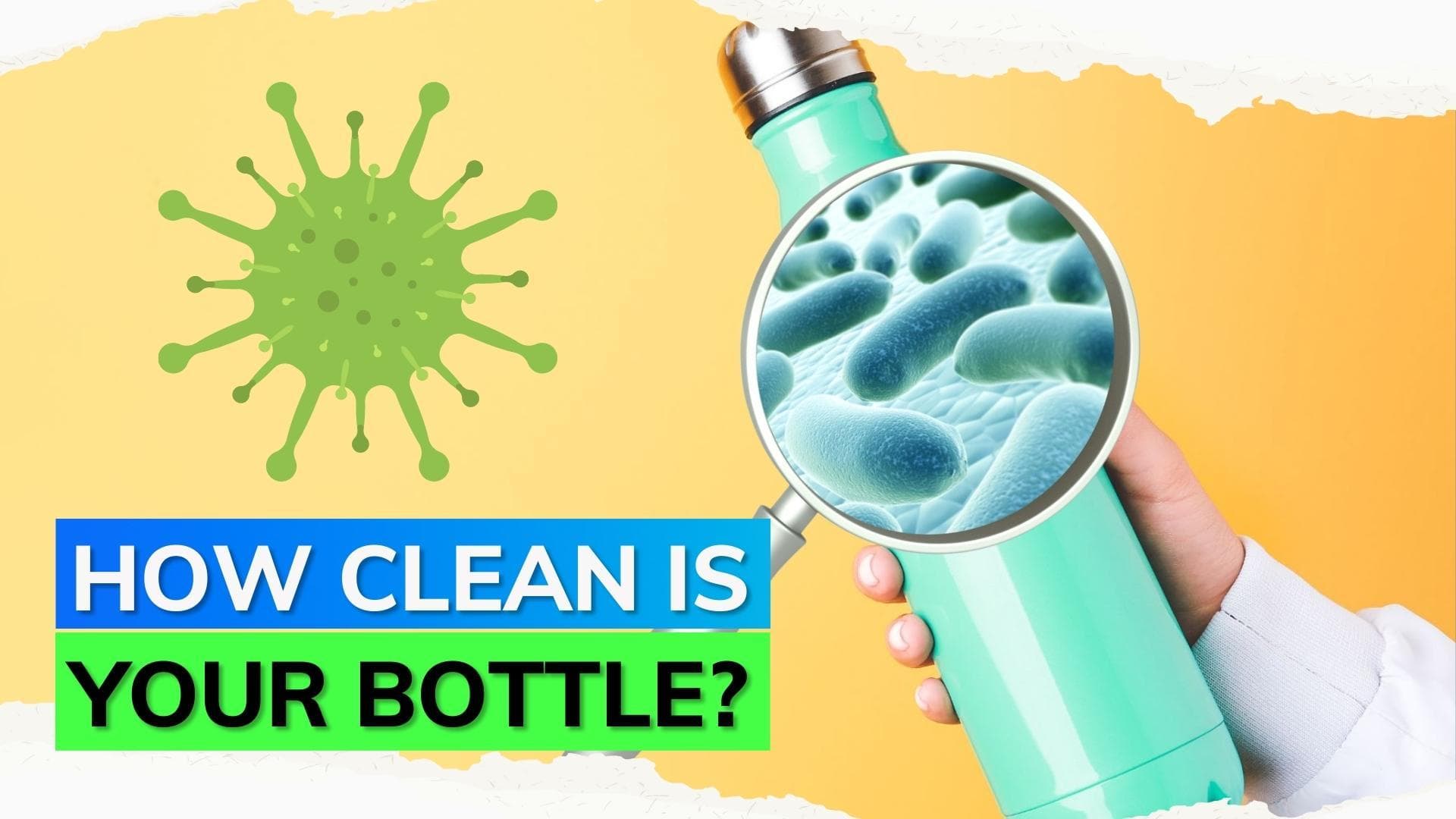 Caution! Water bottles you use regularly might be dirtier than a toilet seat