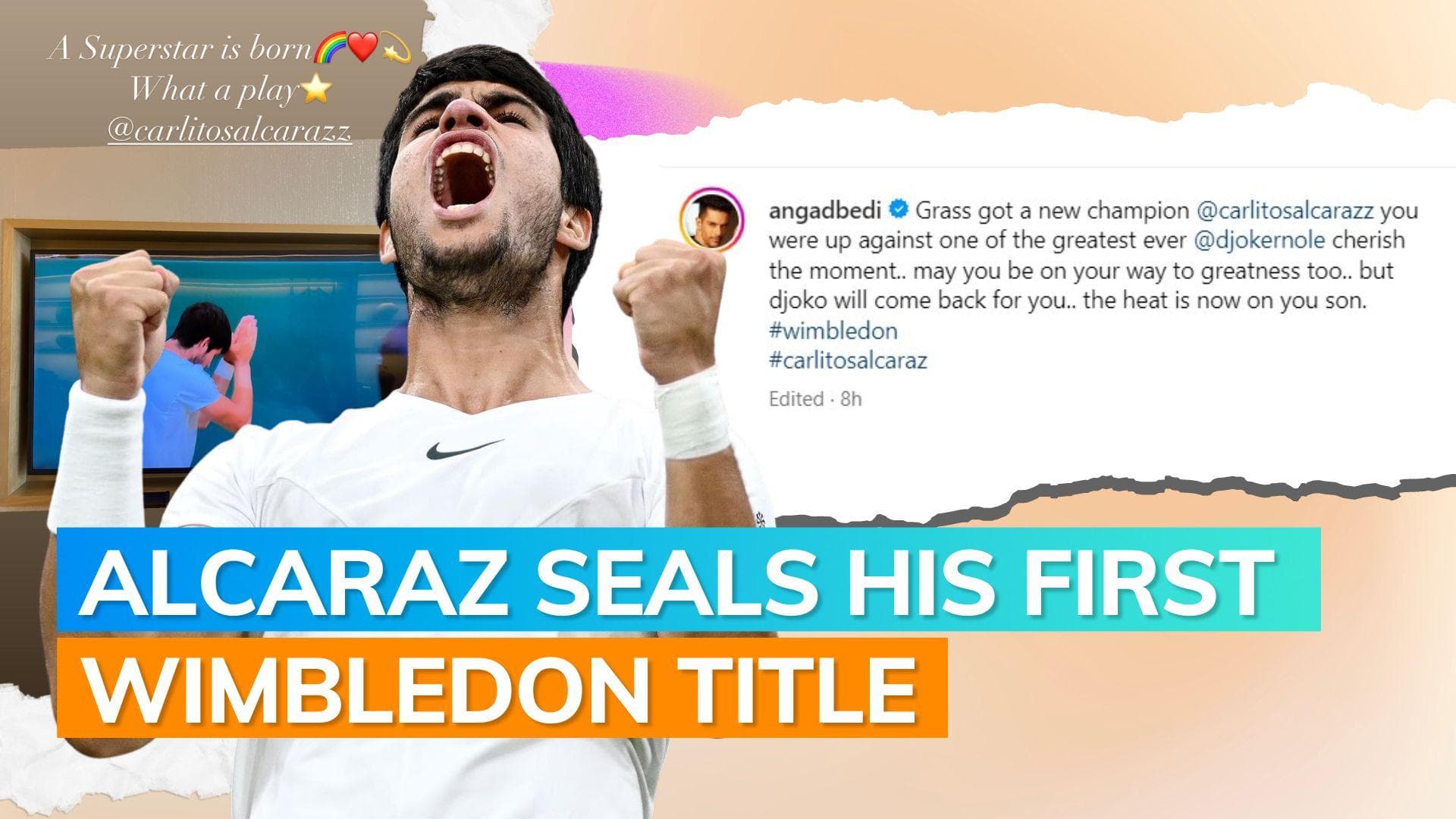 Wimbledon Finals 2023: Kareena Kapoor, Sidharth Malhotra and others react as Carlos Alcaraz wins