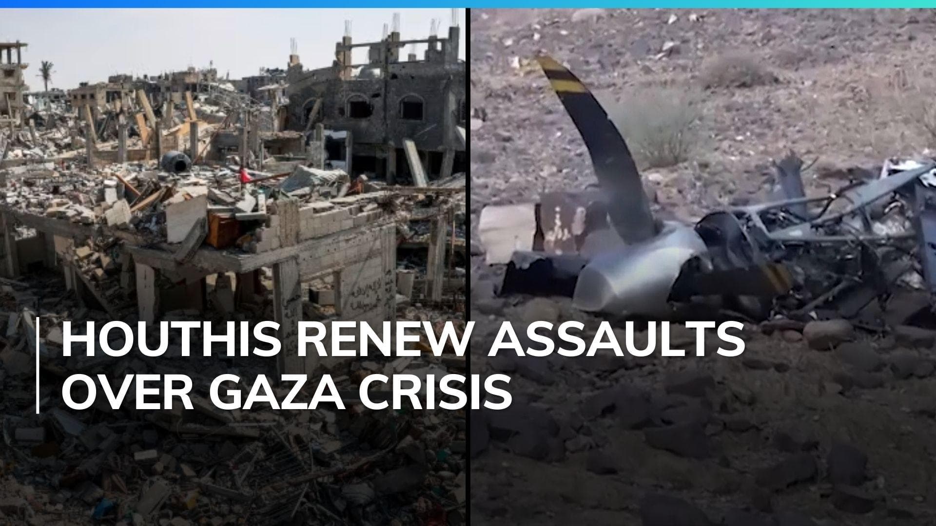 Yemen's Houthis claim shooting down US military drone, share footage