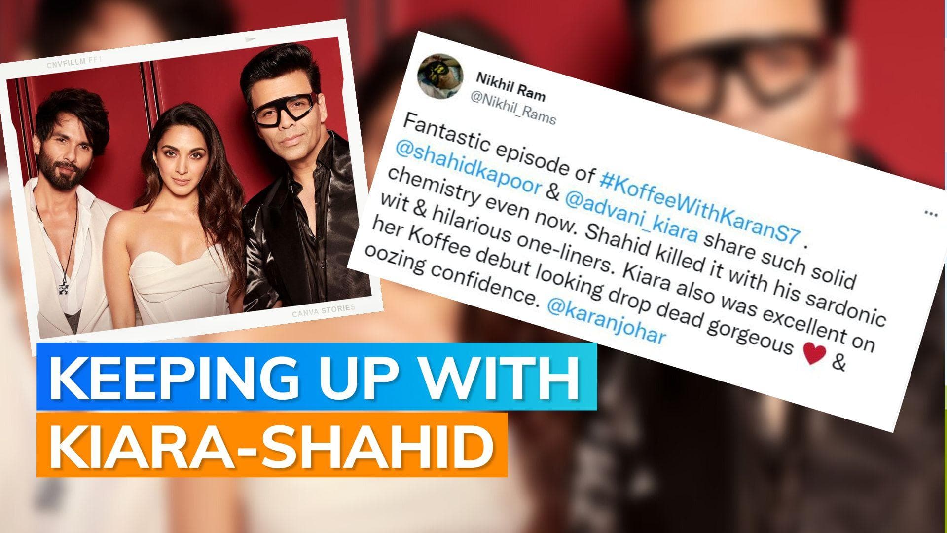 ‘Koffee With Karan’ Twitter reaction: Kiara Advani and Shahid Kapoor's 'solid chemistry' impresses fans 