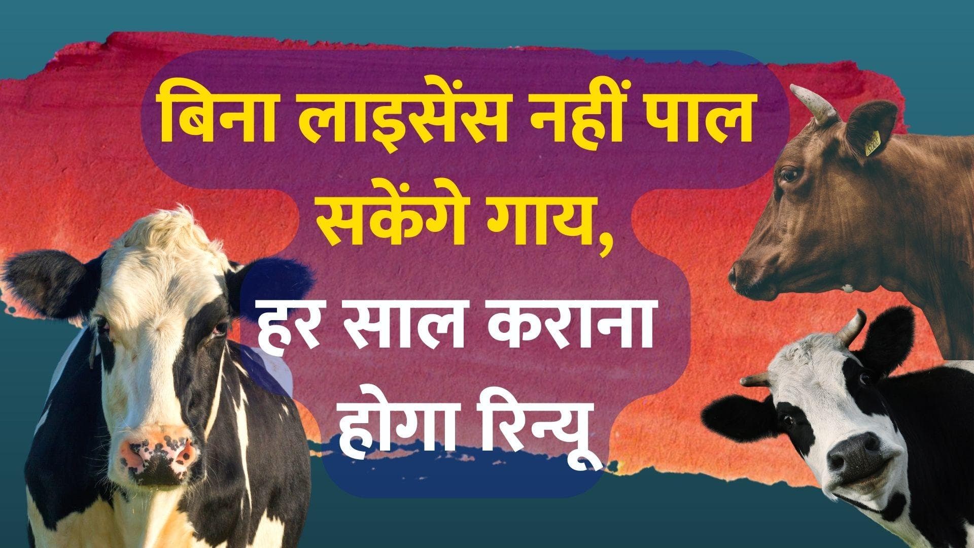 अब नहीं बेच सकेंगे दूध, दही और मक्खन... गाय पालने के लिए भी लेना होगा लाइसेंस