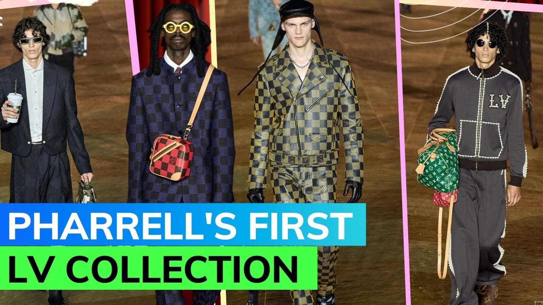 Louis Vuitton SS24 Men's Show: Pharrell Williams presents his first collection in Paris 