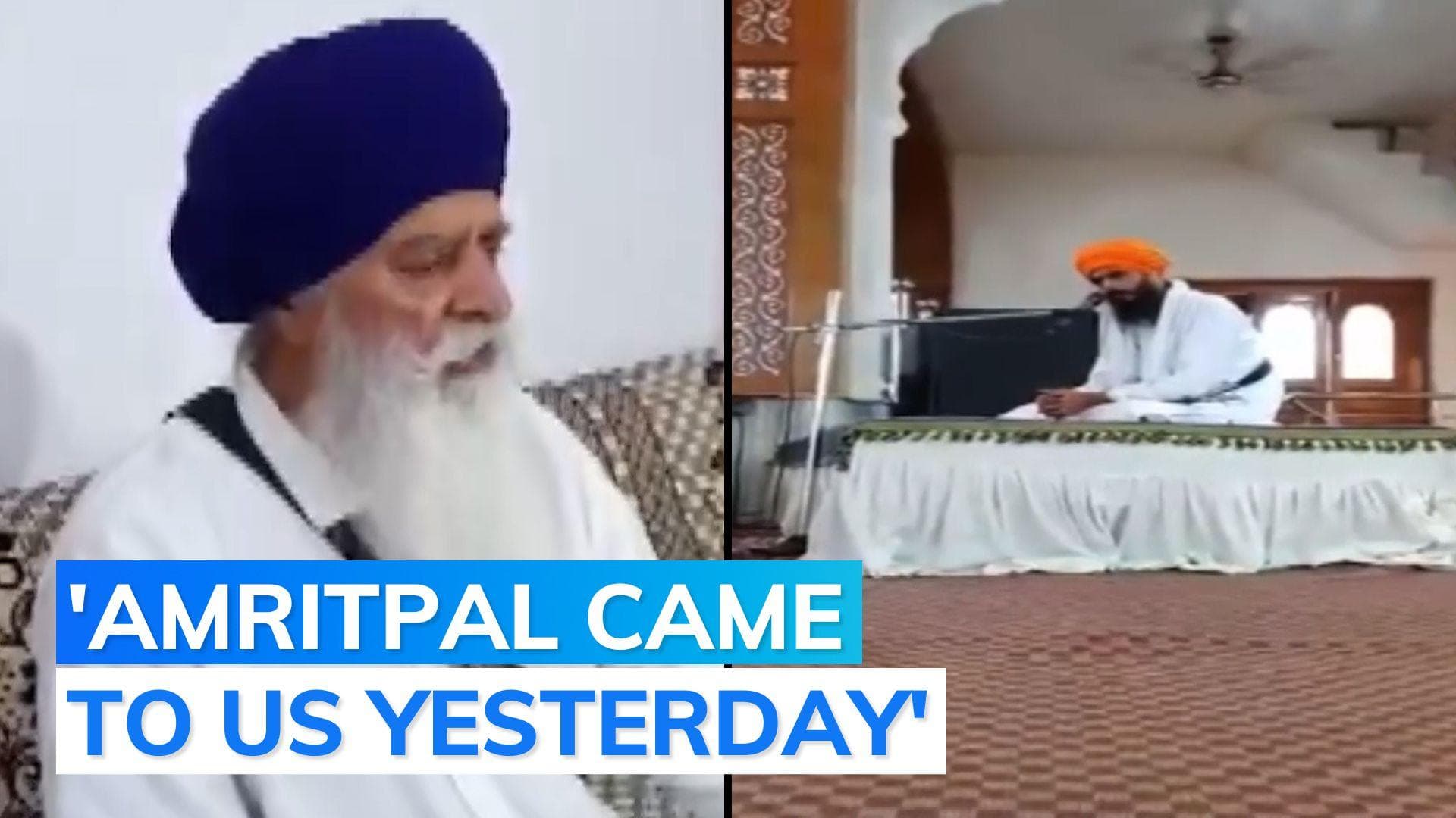Amritpal Singh surrenders: gurudwara preacher narrates events leading to Khalistan leader's arrest