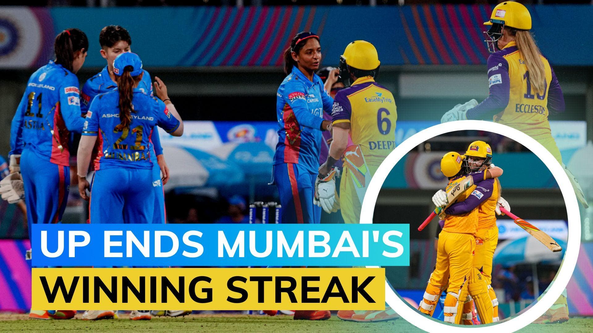 WPL 2023: UP Warriorz hand Mumbai their 1st defeat