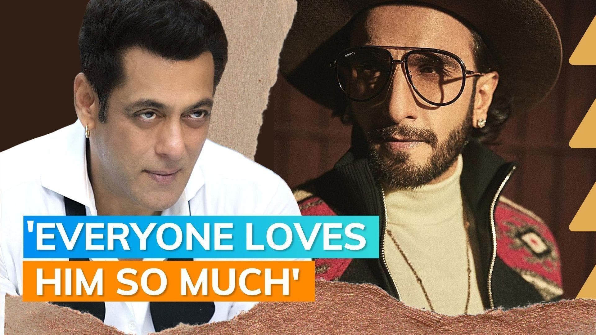 Salman Khan praises Ranveer Singh, says no one can follow his fashion sense: ‘He’s fantastic’ 