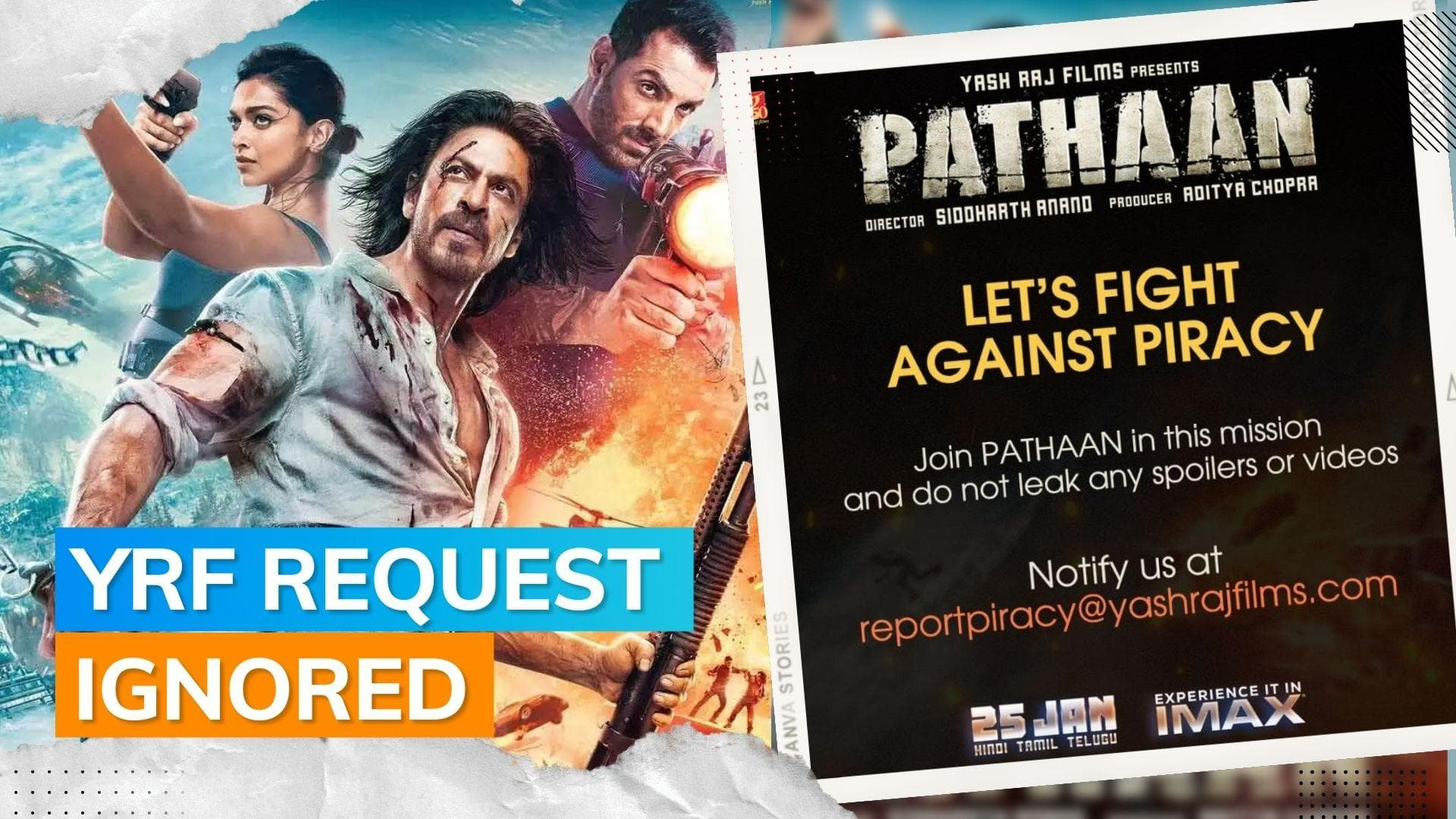 Shah Rukh Khan's ‘Pathaan’ leaked online a day before release: Report