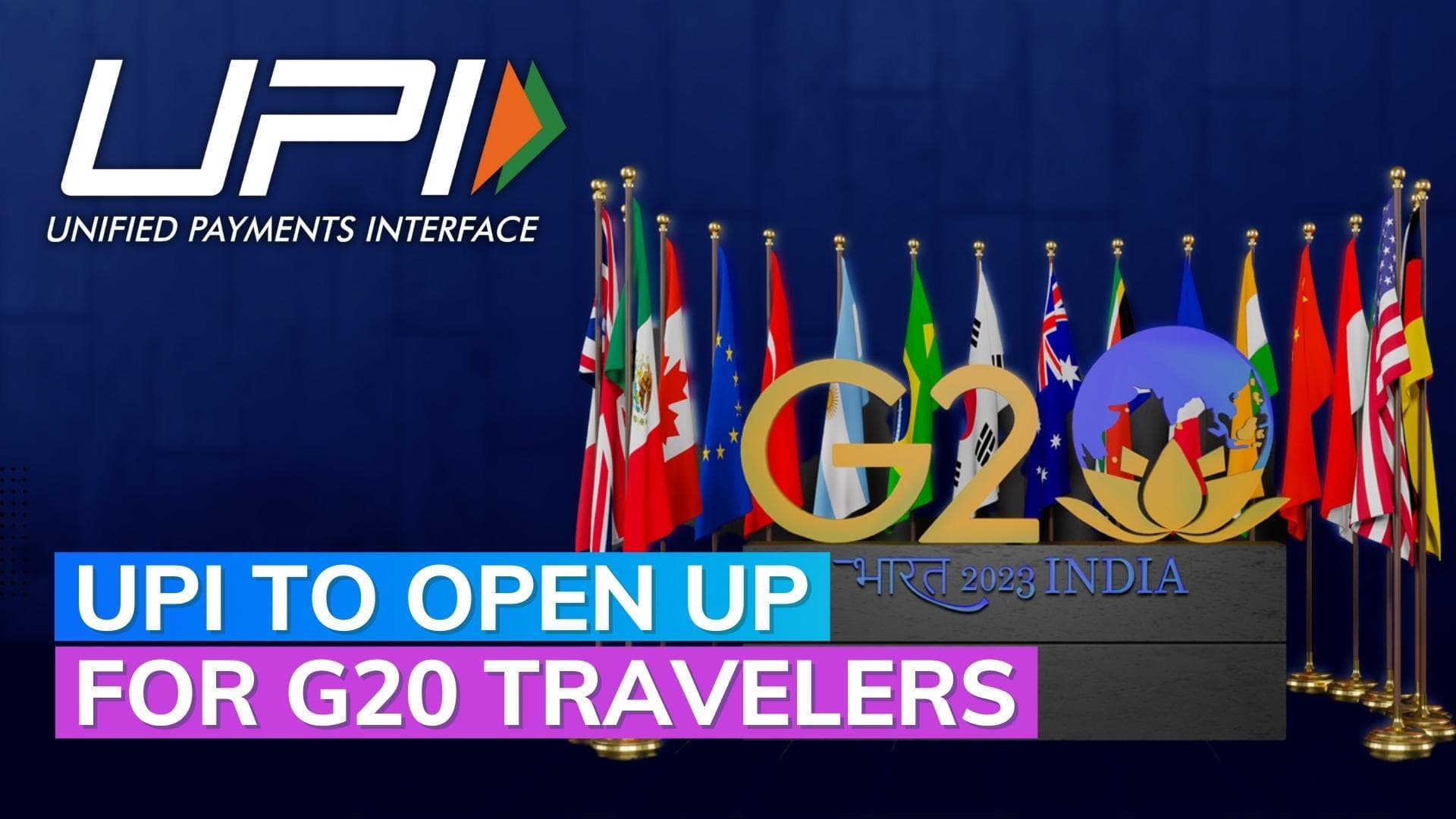 Travellers from G20 nations can use UPI for payments in India: RBI