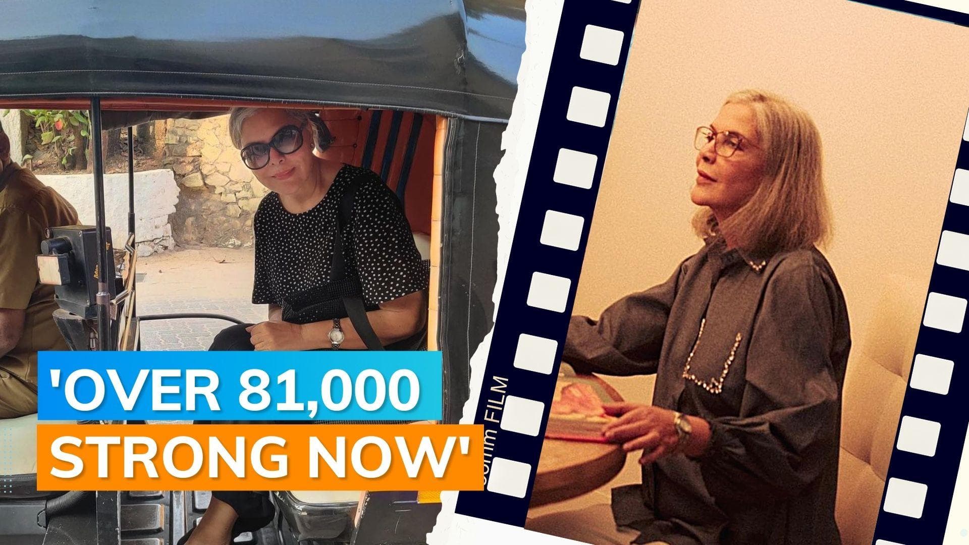 Zeenat Aman thanks fans for the love she gets on social media, will use the platform to address causes