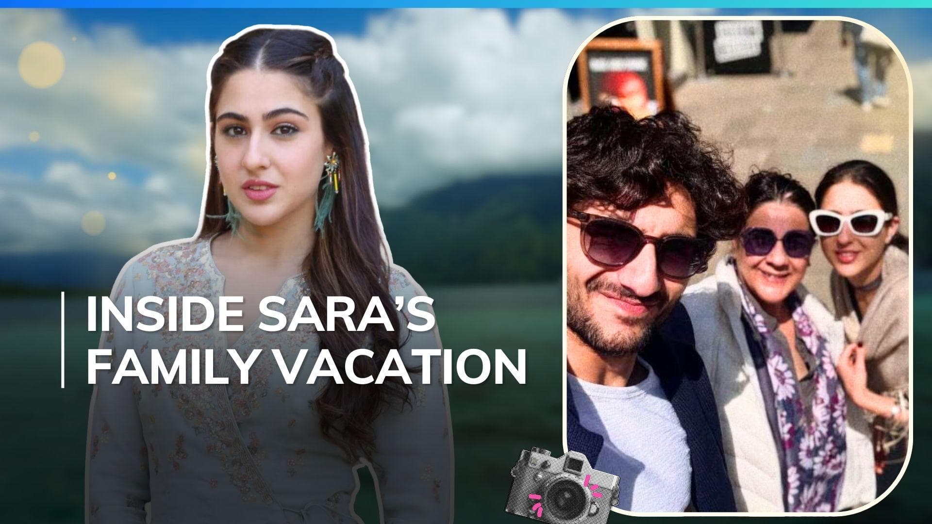 Sara Ali Khan shares heartwarming pictures with mother Amrita Singh and brother Ibrahim Ali Khan