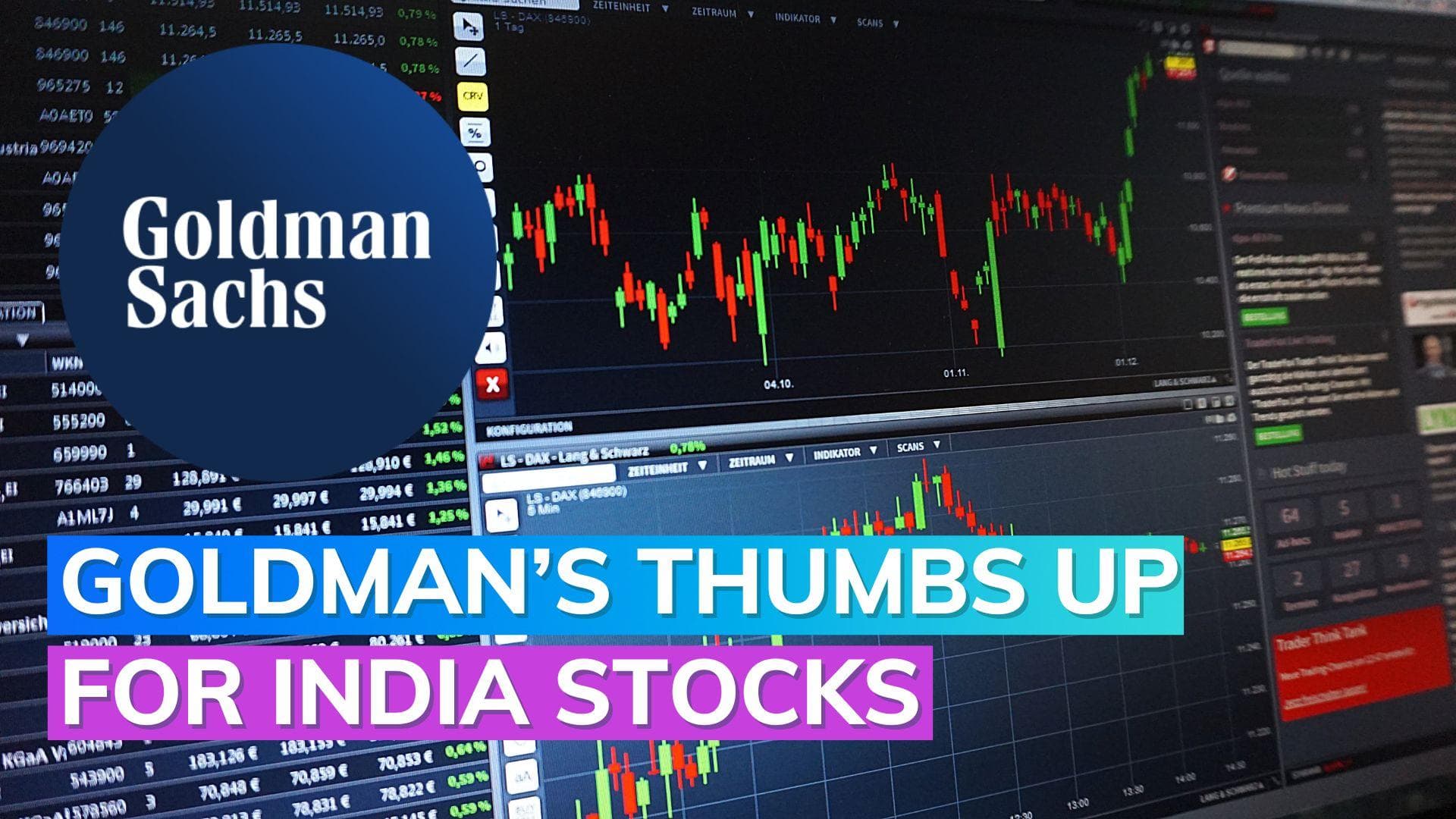 Diwali cheer: Goldman Sachs upgrades India stocks