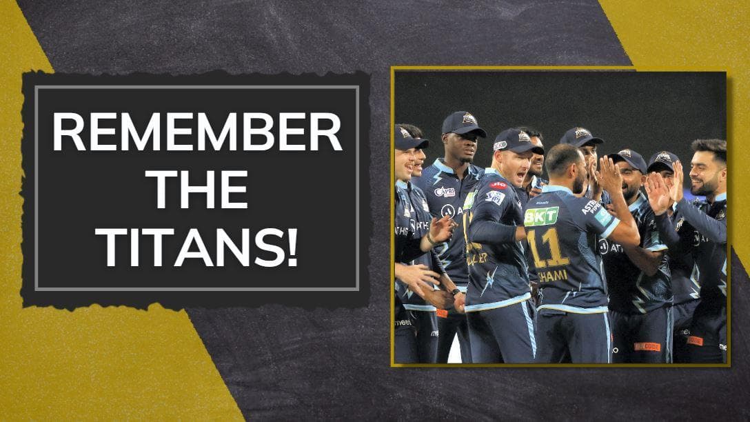 IPL 2022: Here's how Gujarat Titans emerged as champions in their debut Indian Premier League season
