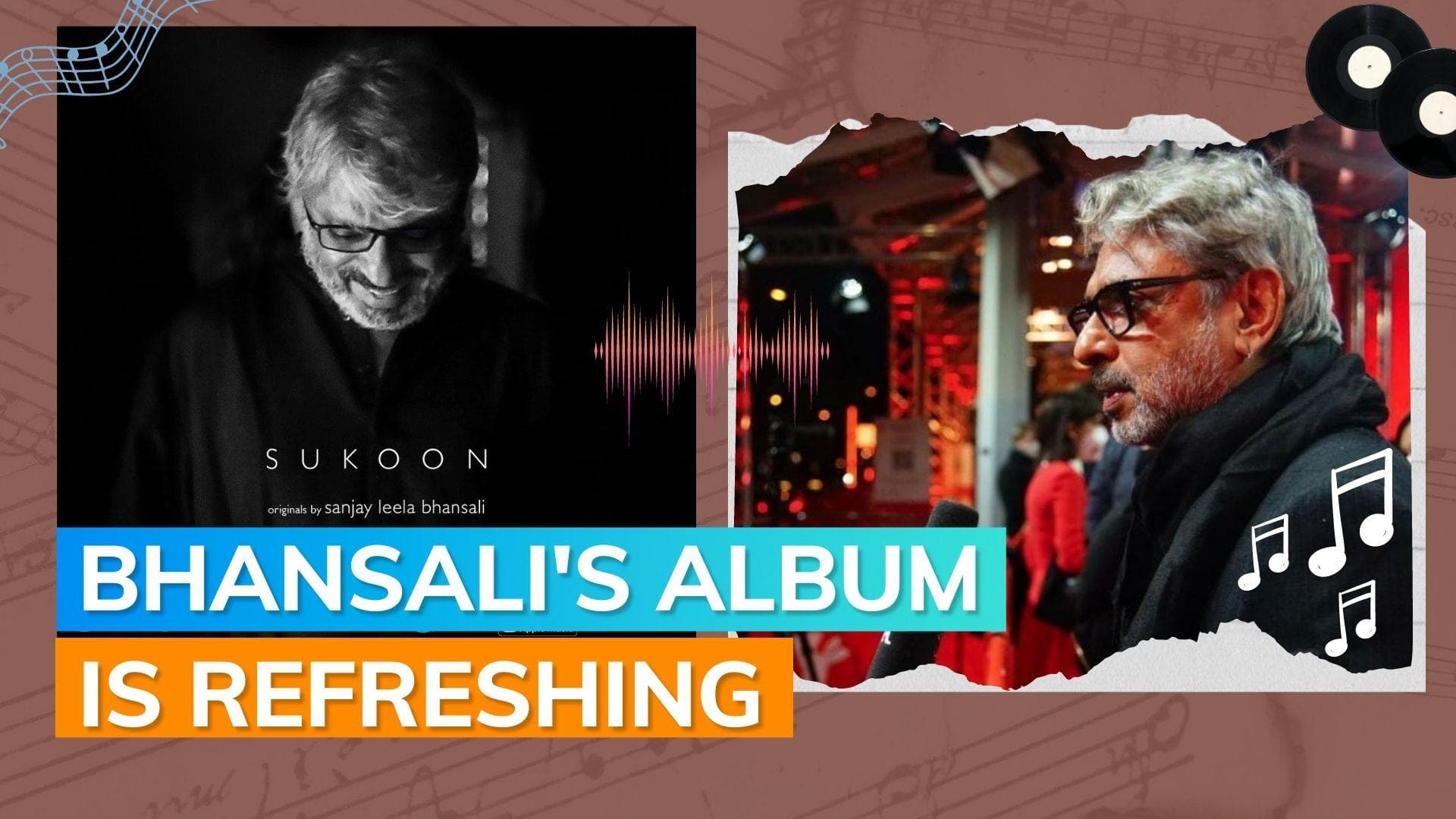 Sanjay Leela Bhansali's first original music album ‘Sukoon’ is out now