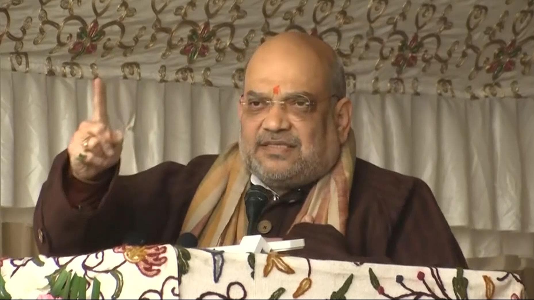 Will speak to Kashmir people not to Pakistan: Amit Shah