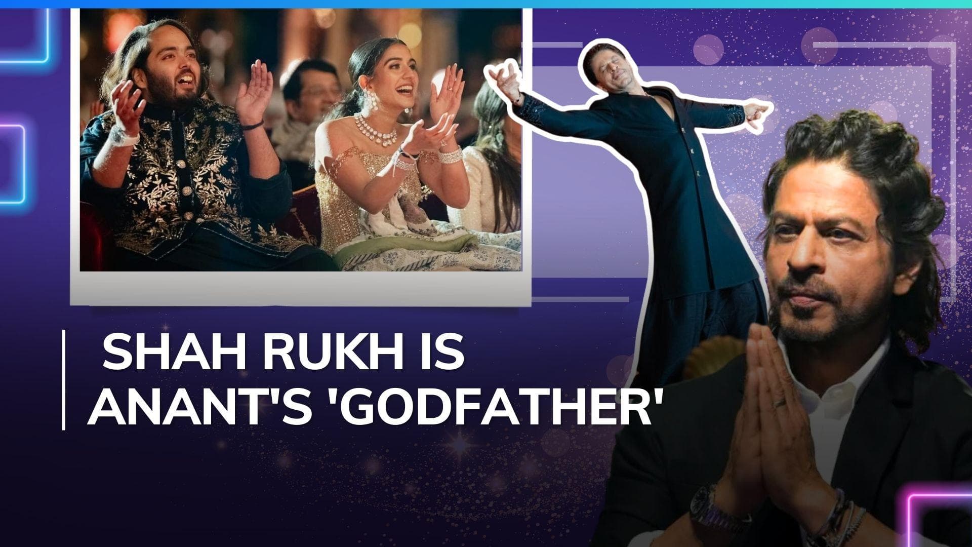 Watch: Radhika Merchant recites Shah Rukh Khan’s dialogue; Mukesh Ambani says this about the actor 