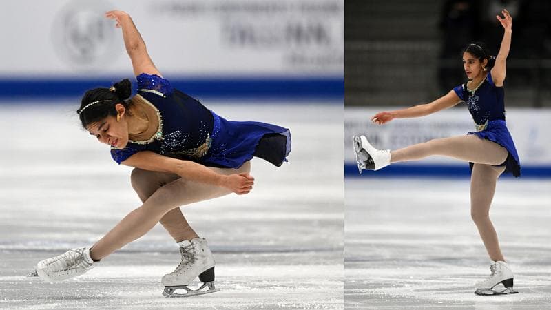 Indian figure skater Tara Prasad wins hearts on Four Continents Championships debut