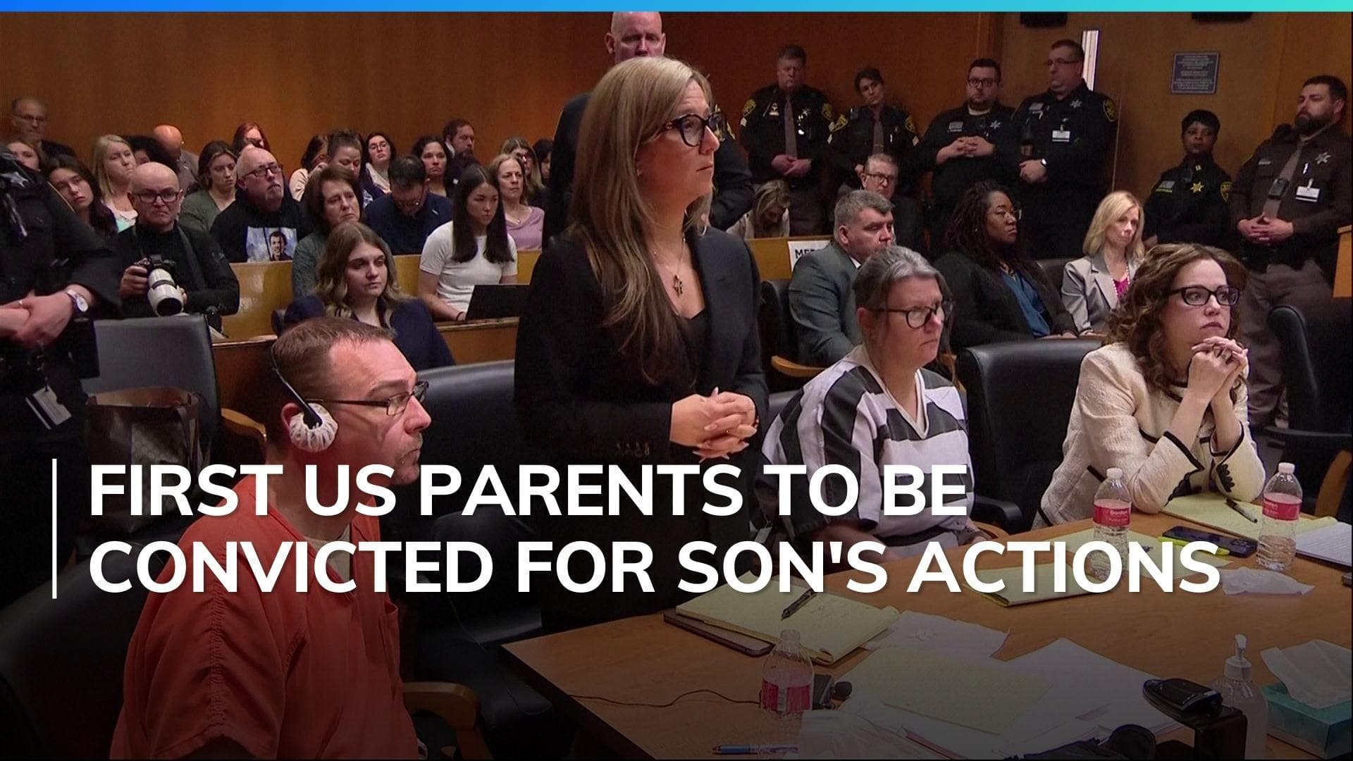 Parents of US school shooter sentenced to 10-15 years in prison