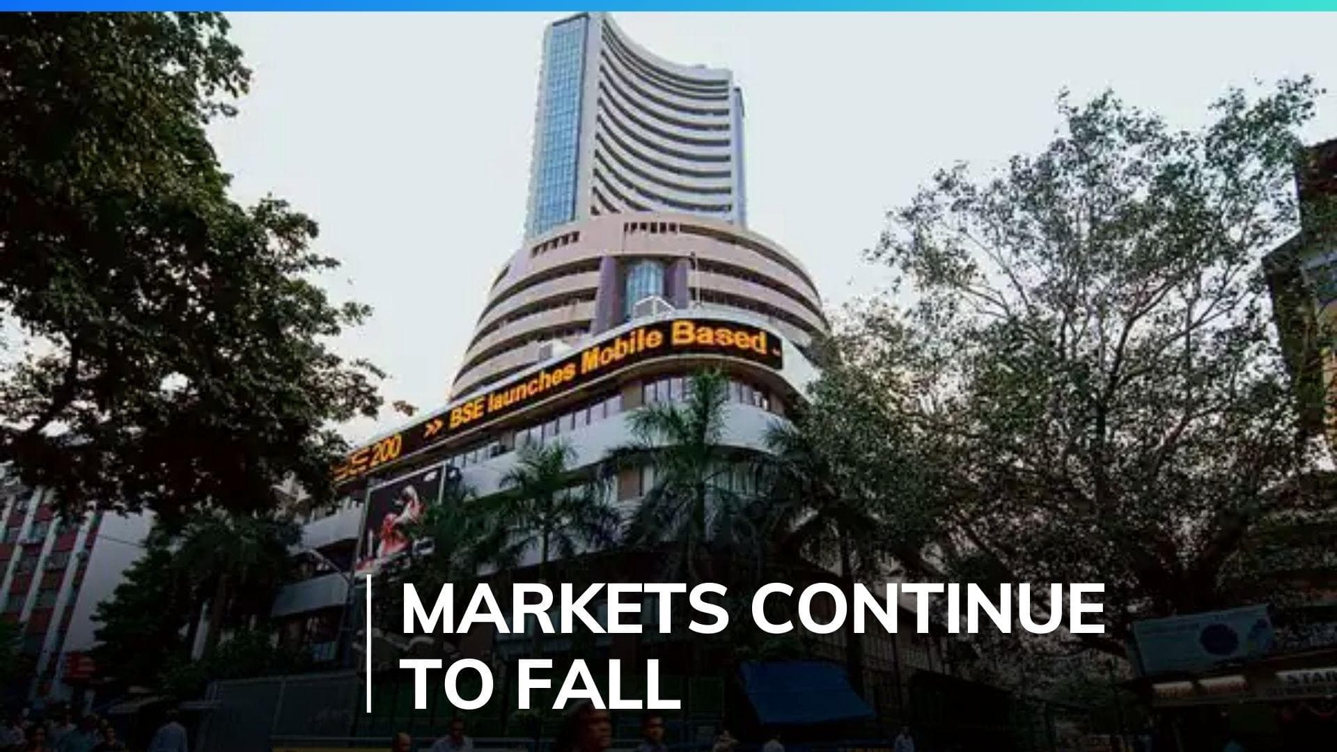 Stock market crash: Markets continue downward spiral, Nifty below 21,500; HDFC Bank extends losses