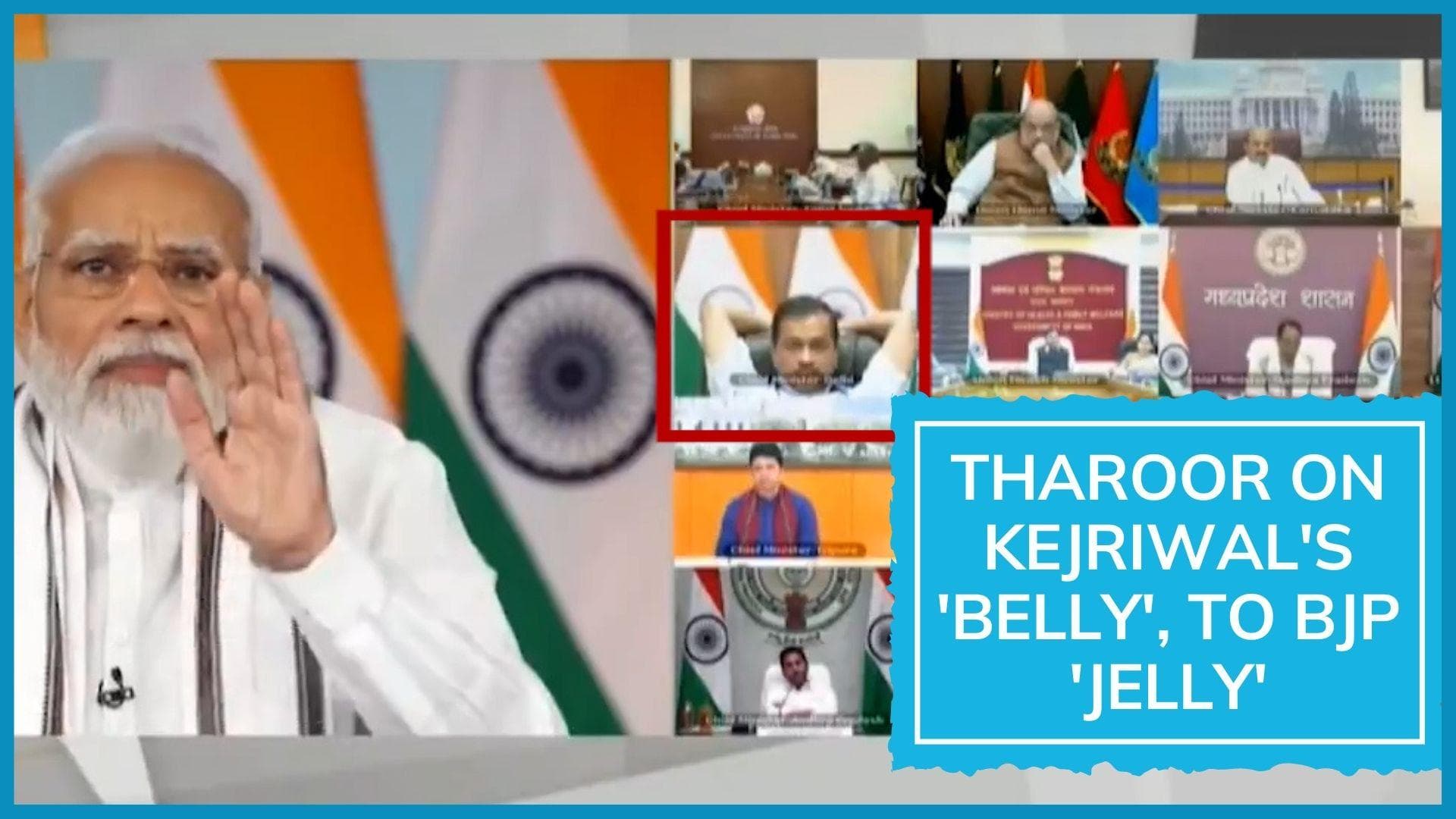 Shashi Tharoor's poem mocks Kejriwal for stretching during PM Modi meet; AAP hails Atishi's UN speech