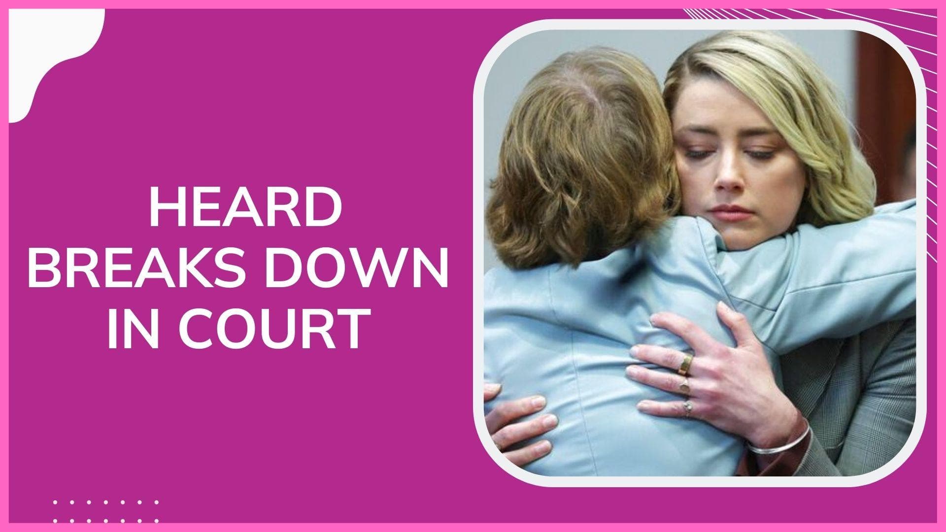 Amber Heard returns to witness stand in defamation trial, claims she's receiving death threats