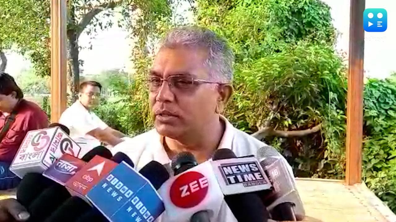 Dilip Ghosh : প্রধানমন্ত্রী আনুষ্ঠানিকভাবে আমন্ত্রিত নন, বিশ্ব বাণিজ্য সম্মেলন নিয়ে মন্তব্য দিলীপ ঘোষের