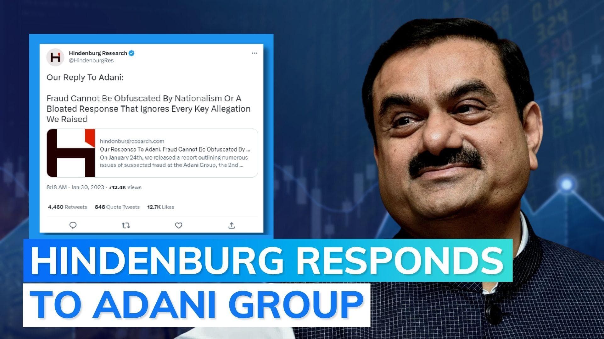 Hindenburg hits back at Adani group, says fraud cannot be obfuscated by nationalism